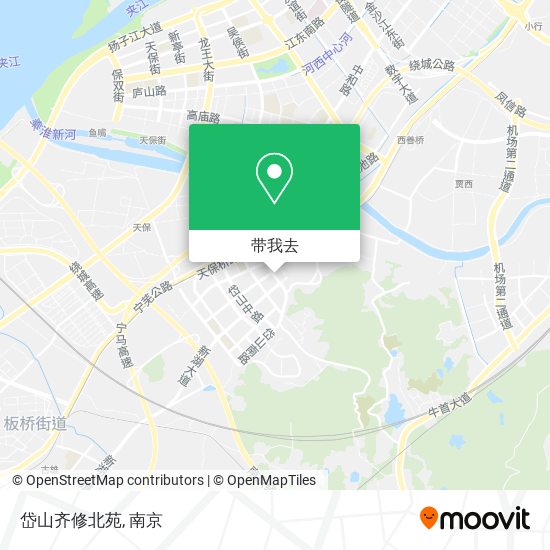 岱山齐修北苑地图