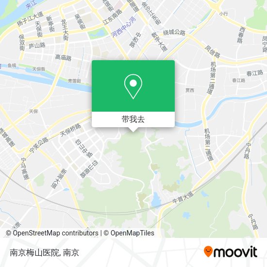 南京梅山医院地图