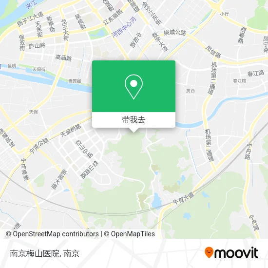 南京梅山医院地图