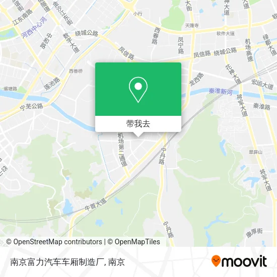 南京富力汽车车厢制造厂地图