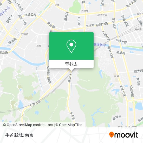 牛首新城地图