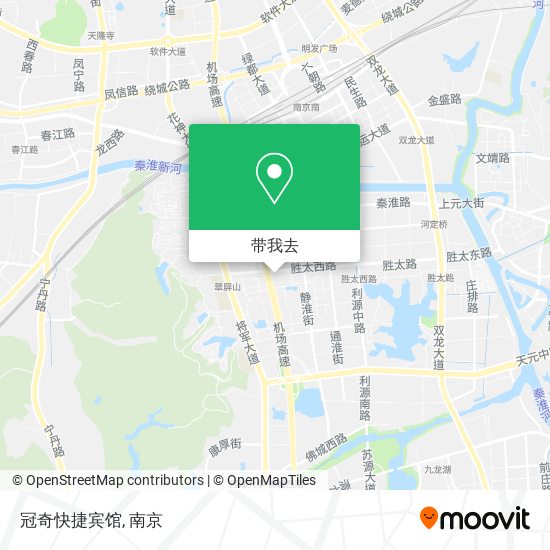 冠奇快捷宾馆地图