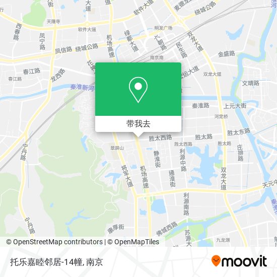 托乐嘉睦邻居-14幢地图