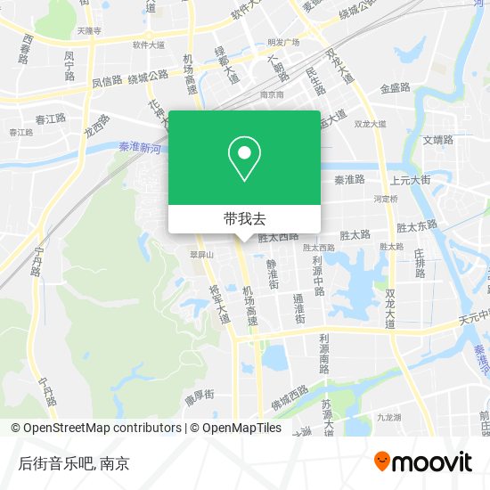 后街音乐吧地图