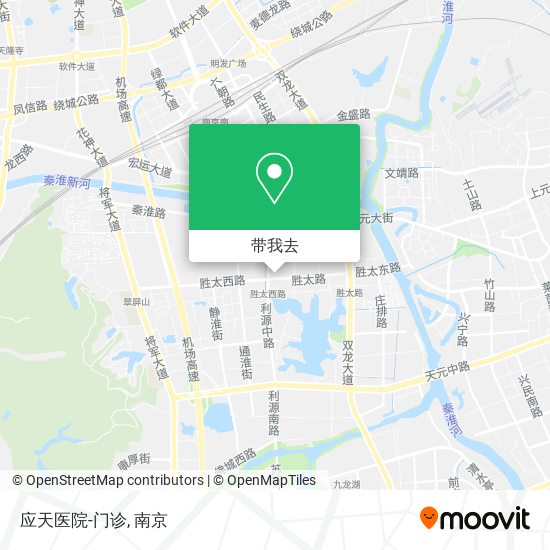 应天医院-门诊地图