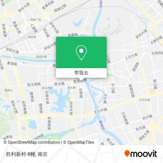胜利新村-8幢地图