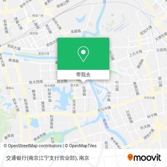 交通银行(南京江宁支行营业部)地图