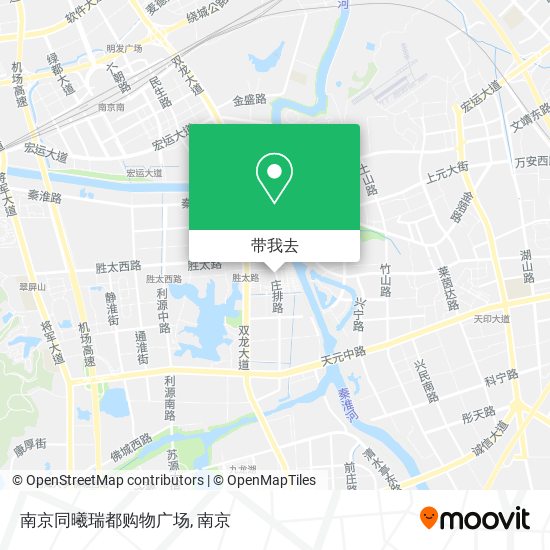 南京同曦瑞都购物广场地图