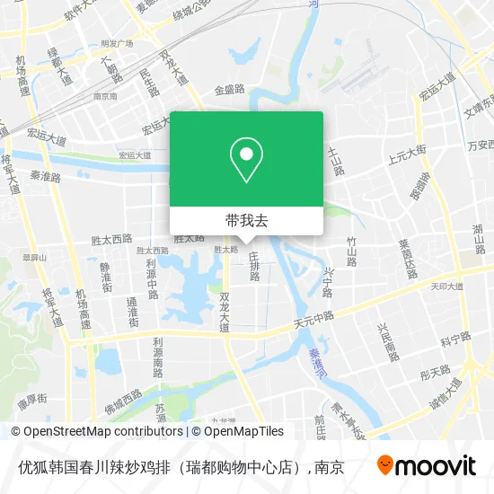 优狐韩国春川辣炒鸡排（瑞都购物中心店）地图