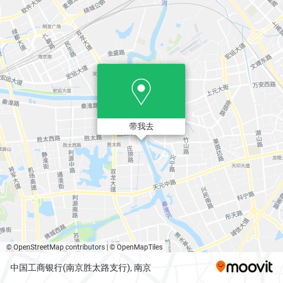 中国工商银行(南京胜太路支行)地图