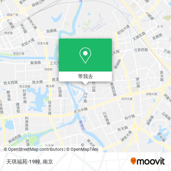 天琪福苑-19幢地图