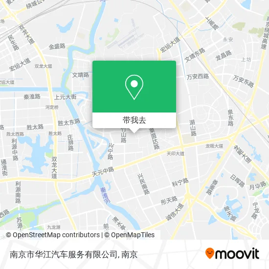 南京市华江汽车服务有限公司地图