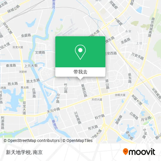新天地学校地图