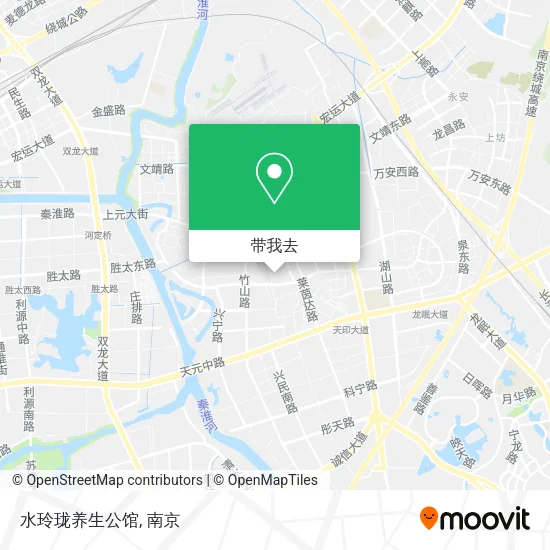 水玲珑养生公馆地图