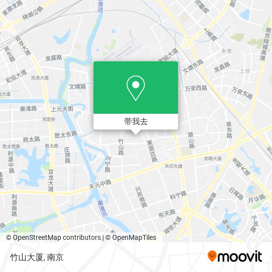 竹山大厦地图