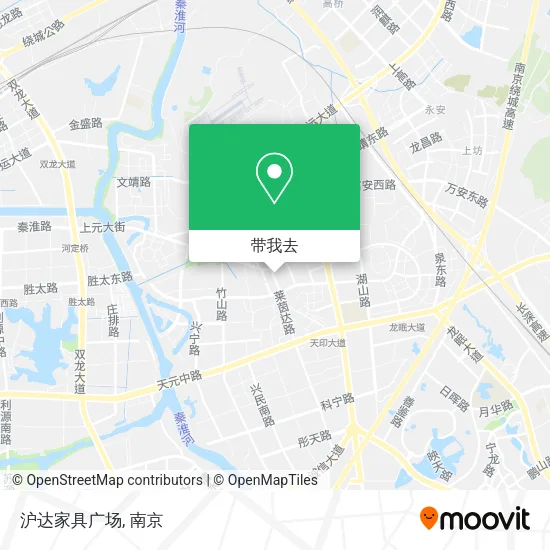 沪达家具广场地图