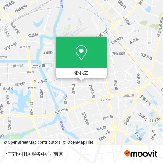 江宁区社区服务中心地图