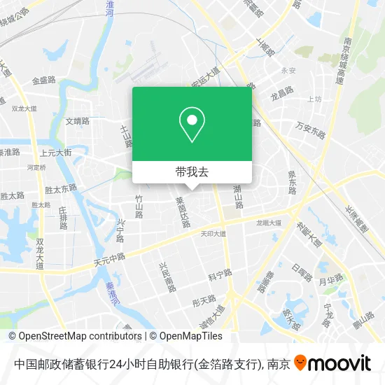 中国邮政储蓄银行24小时自助银行(金箔路支行)地图
