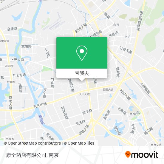 康全药店有限公司地图