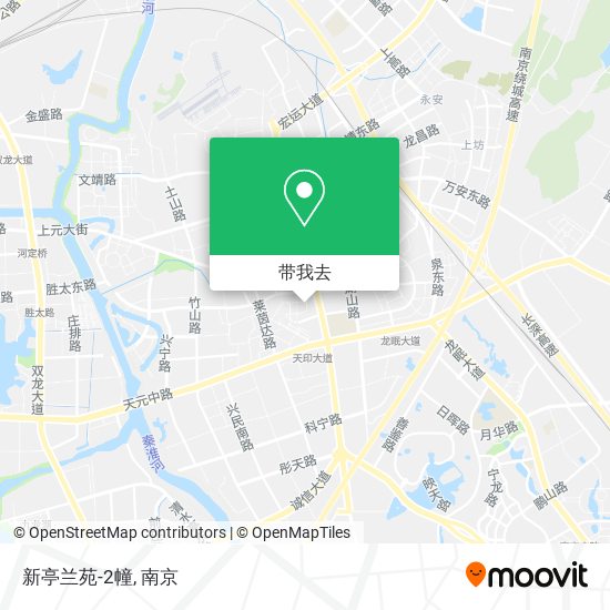 新亭兰苑-2幢地图
