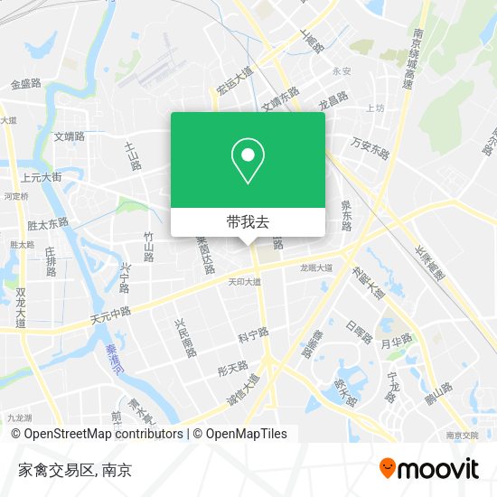 家禽交易区地图