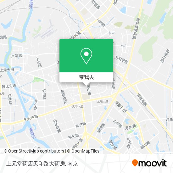 上元堂药店天印路大药房地图