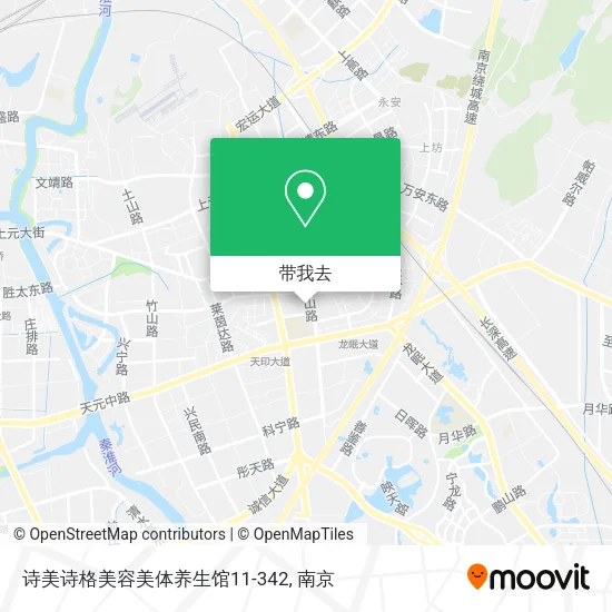诗美诗格美容美体养生馆11-342地图