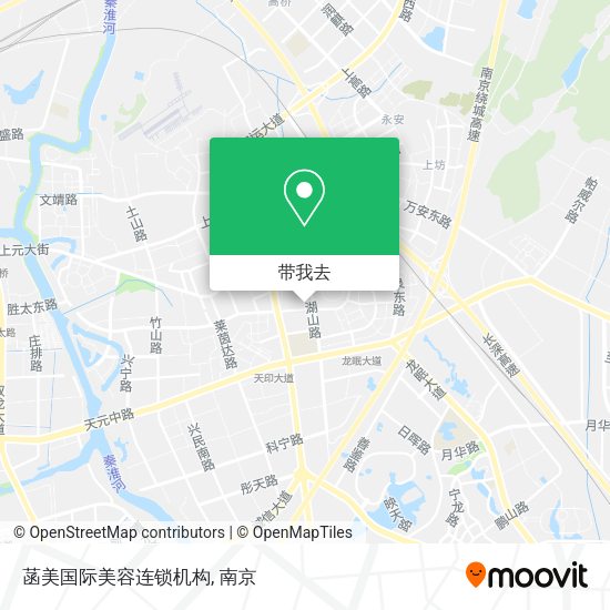 菡美国际美容连锁机构地图