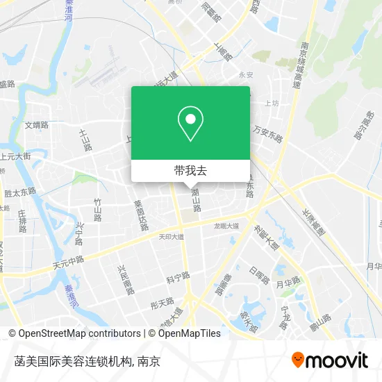 菡美国际美容连锁机构地图