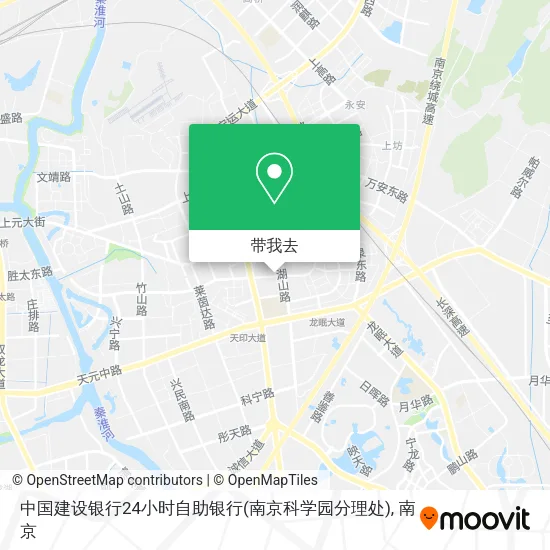 中国建设银行24小时自助银行(南京科学园分理处)地图