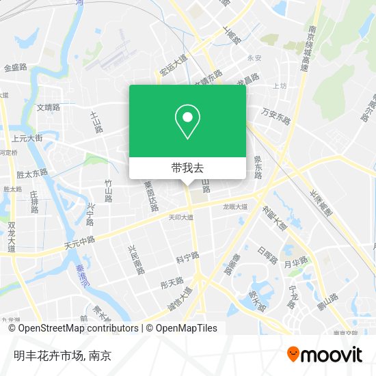 明丰花卉市场地图