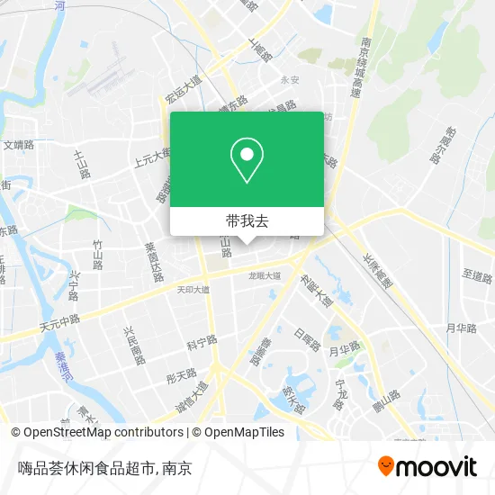 嗨品荟休闲食品超市地图
