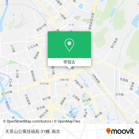 天景山公寓佳福苑-31幢地图