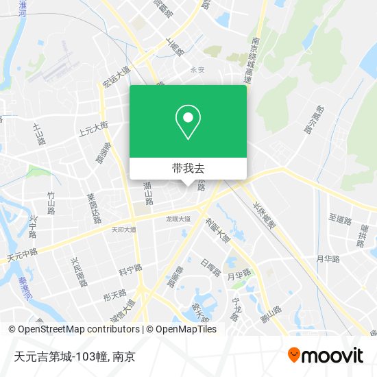 天元吉第城-103幢地图