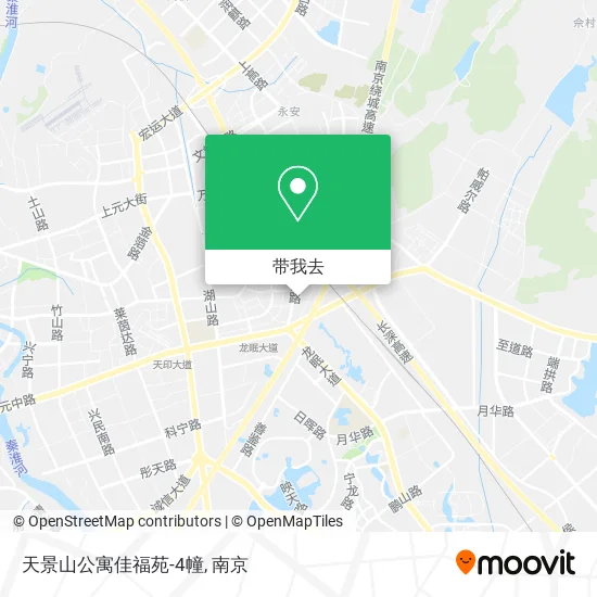 天景山公寓佳福苑-4幢地图