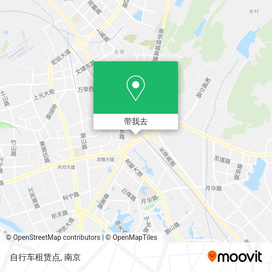 自行车租赁点地图