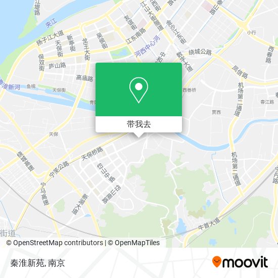秦淮新苑地图