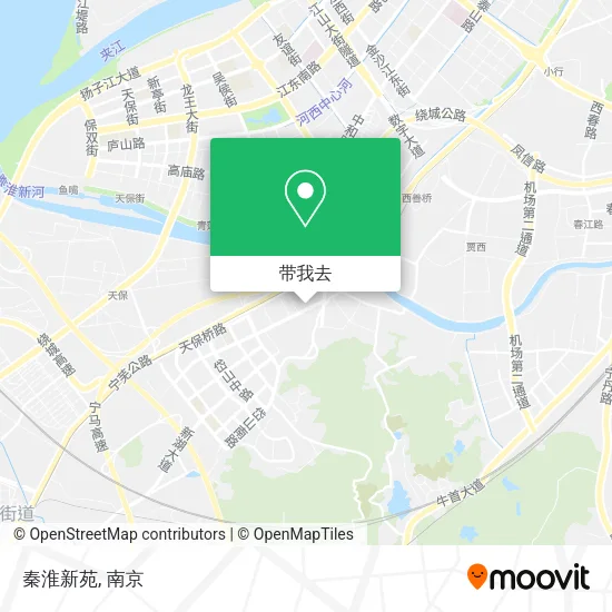 秦淮新苑地图