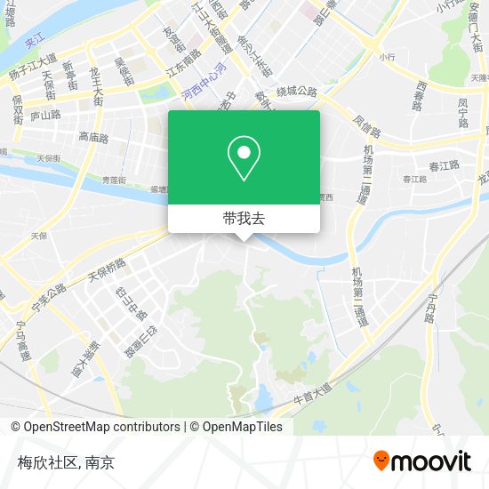 梅欣社区地图