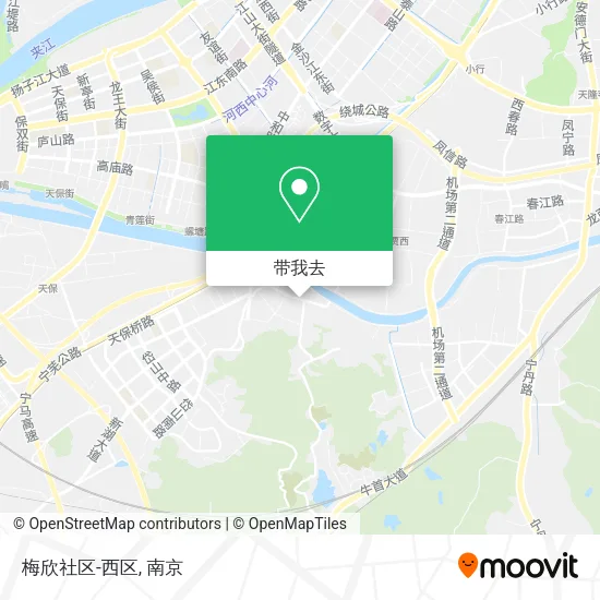 梅欣社区-西区地图