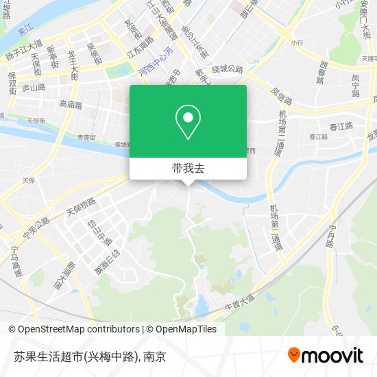 苏果生活超市(兴梅中路)地图