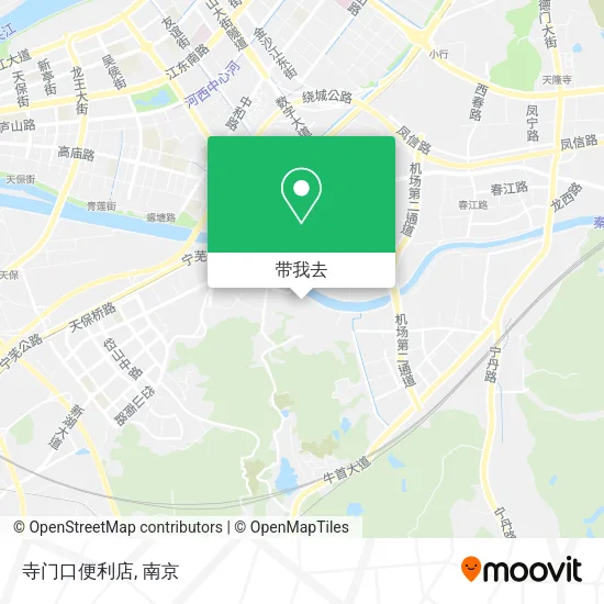 寺门口便利店地图