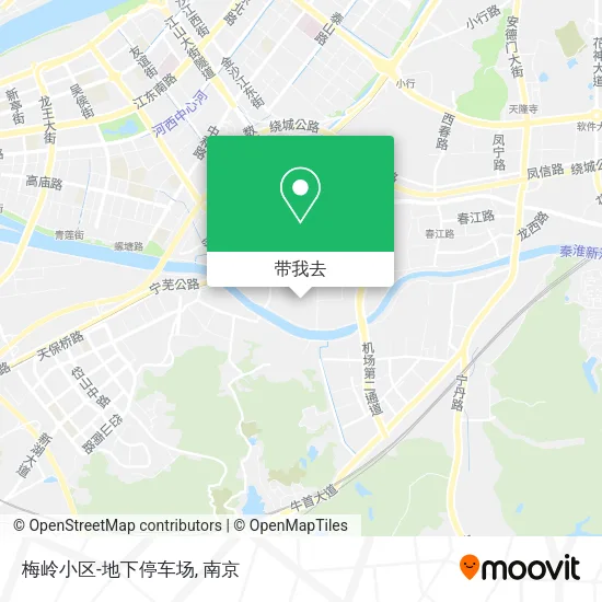 梅岭小区-地下停车场地图
