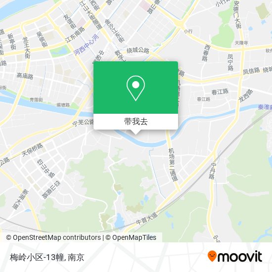 梅岭小区-13幢地图