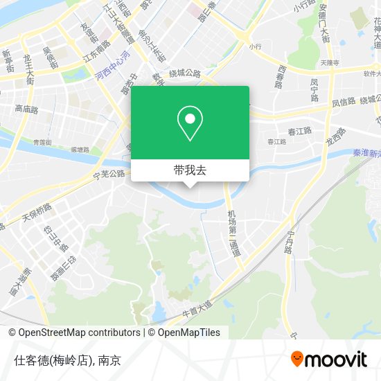 仕客德(梅岭店)地图