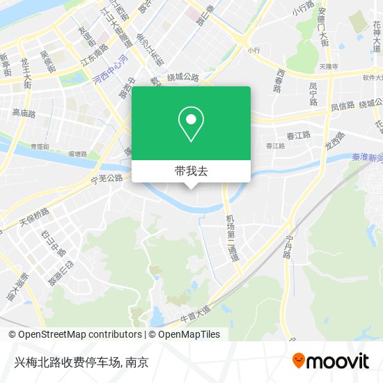 兴梅北路收费停车场地图