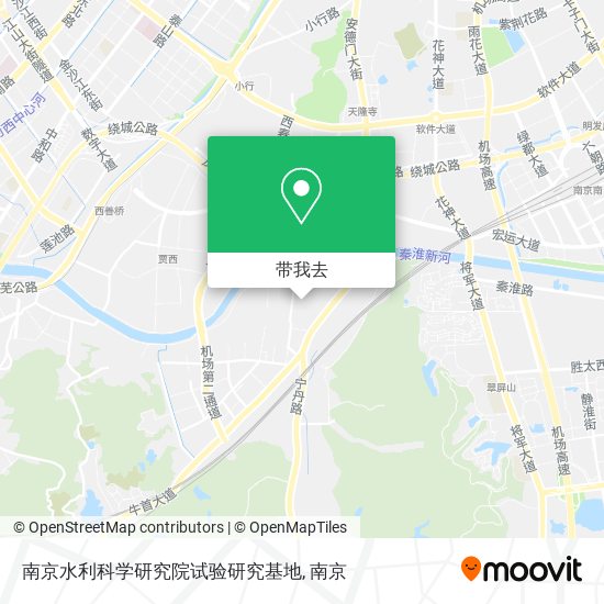 南京水利科学研究院试验研究基地地图