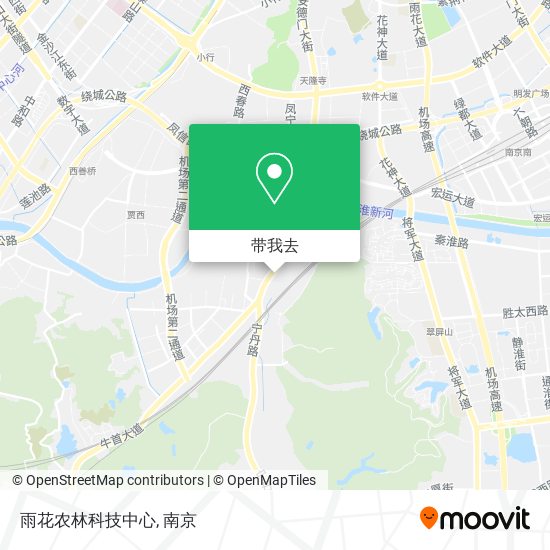 雨花农林科技中心地图