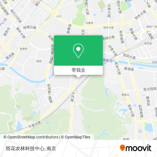 雨花农林科技中心地图