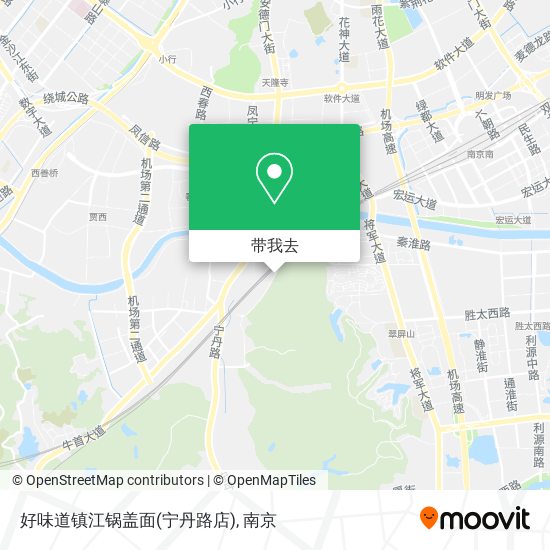好味道镇江锅盖面(宁丹路店)地图